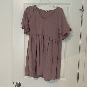 Mauve Madewell mini dress. Size medium